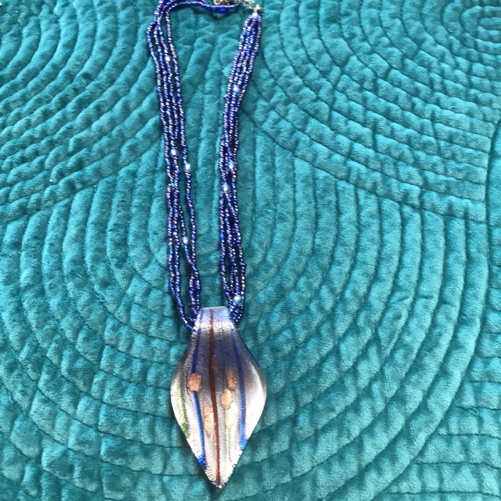 Glass necklace